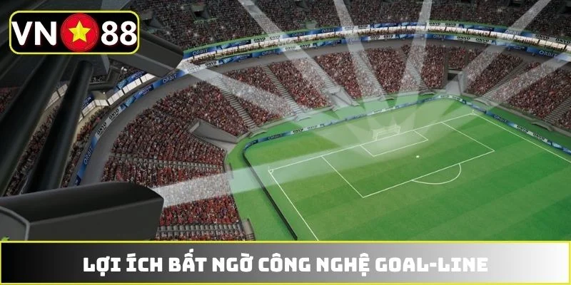 Lợi ích bất ngờ công nghệ Goal-line Lợi ích bất ngờ công nghệ Goal-line